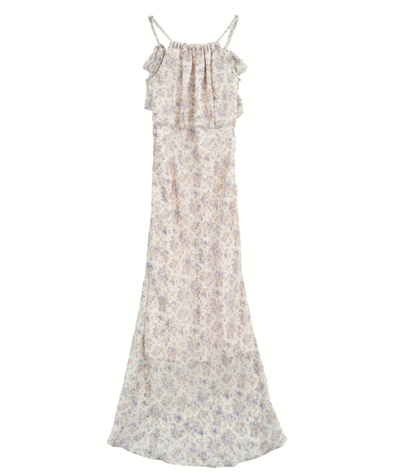 フルールラメシフォンキャミドレス