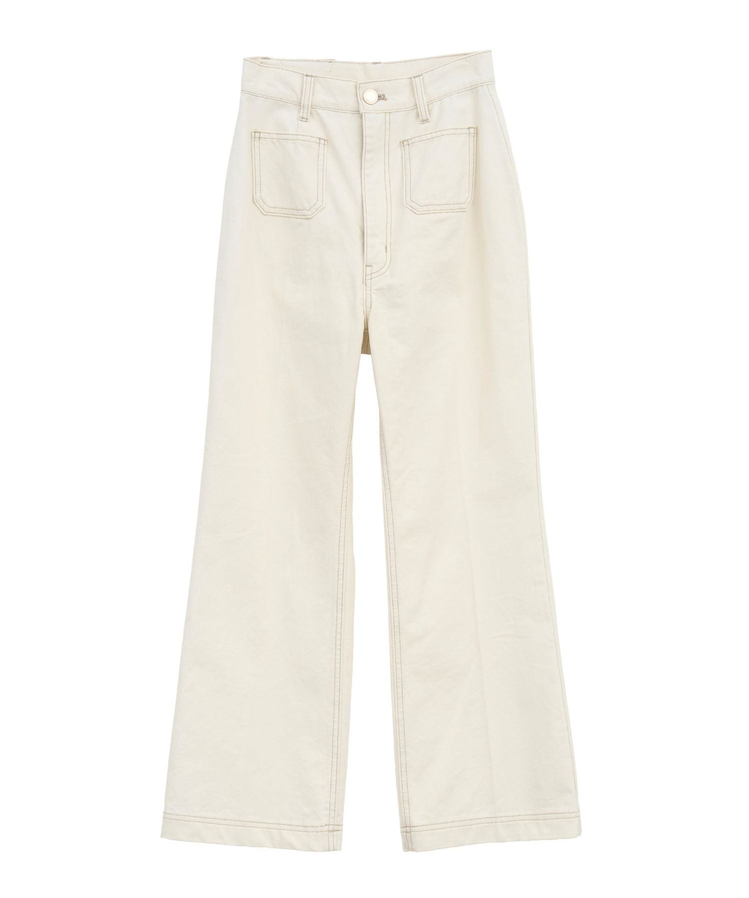 パッチポケットデニムパンツ