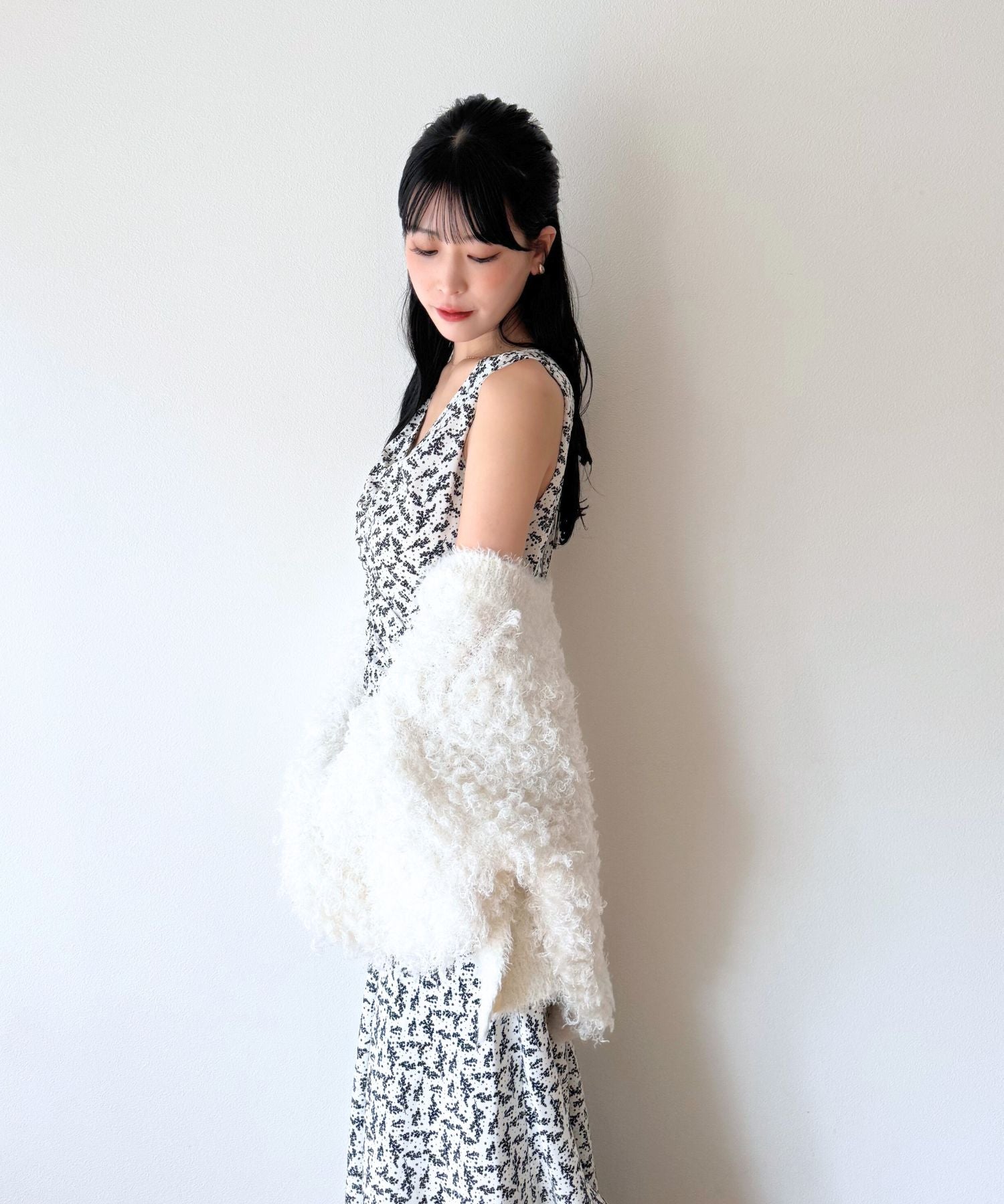 ラメフラッフィ―カーディガン