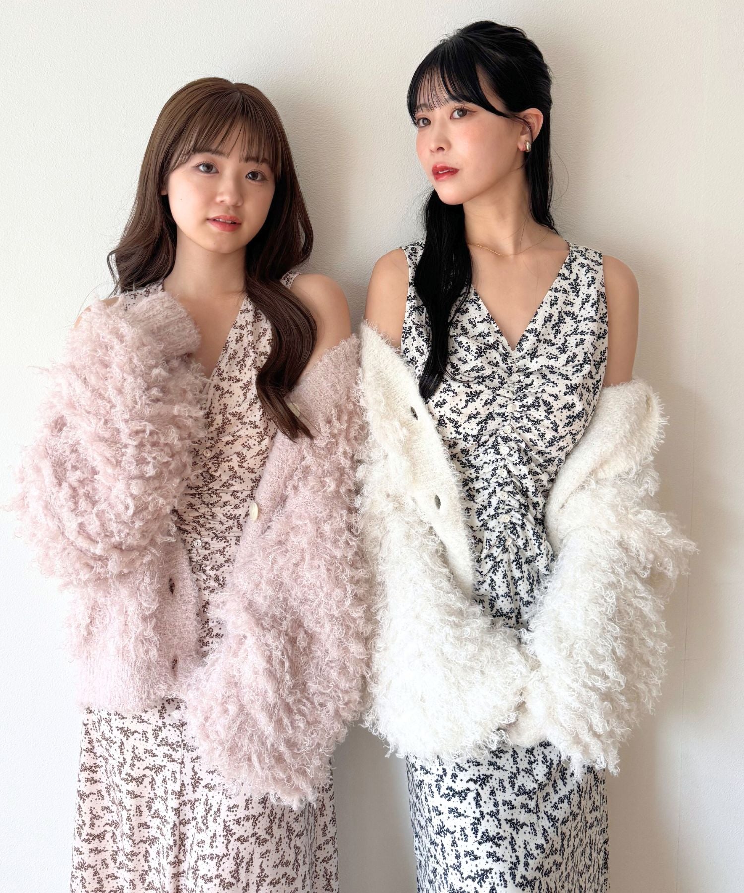 ラメフラッフィ―カーディガン