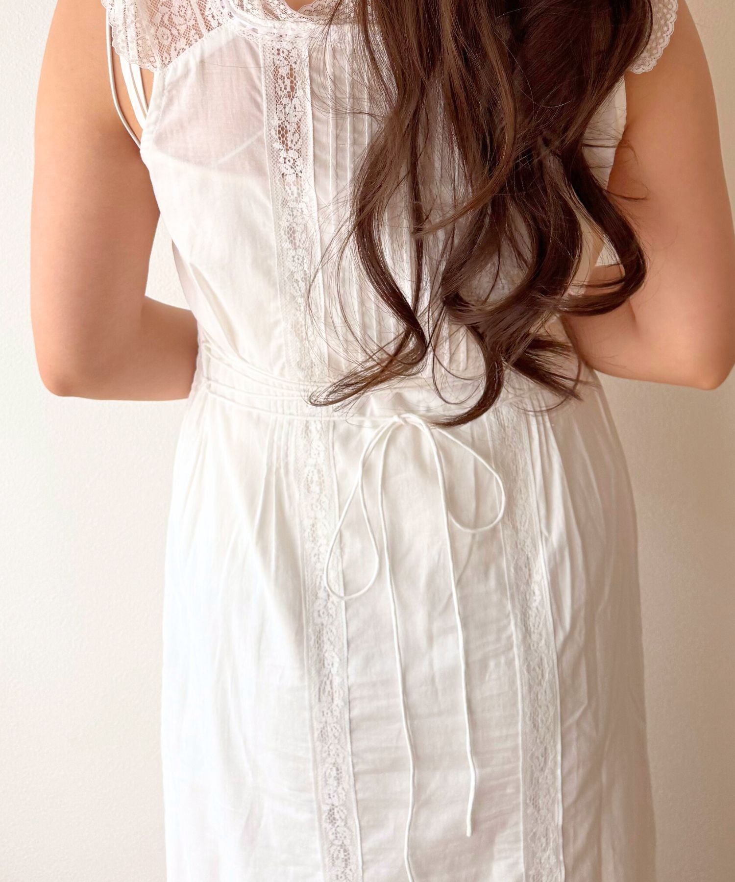 【予約】レースMIXヴィクトリアンワンピース