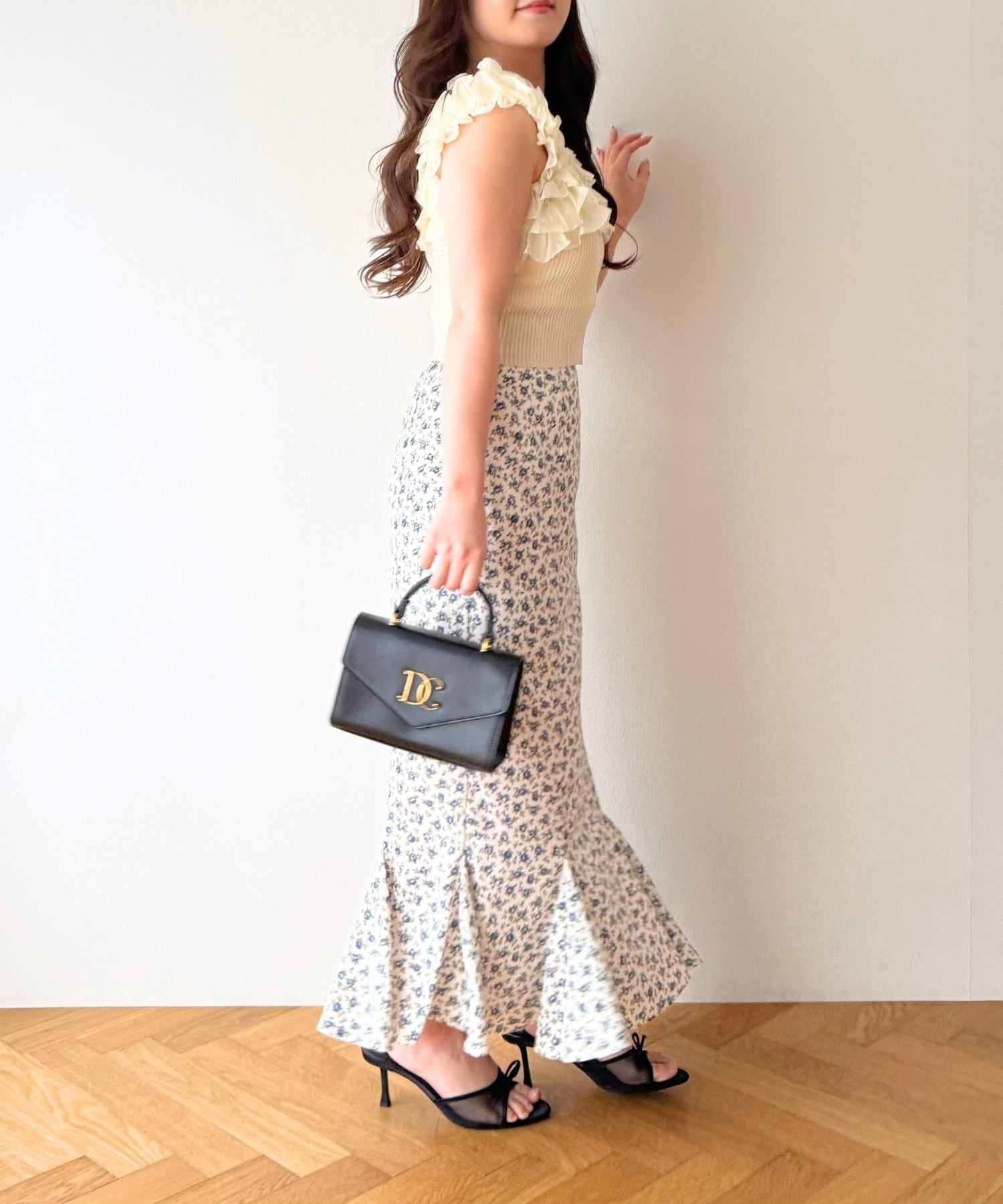 【予約】ローズマーメイドスカート