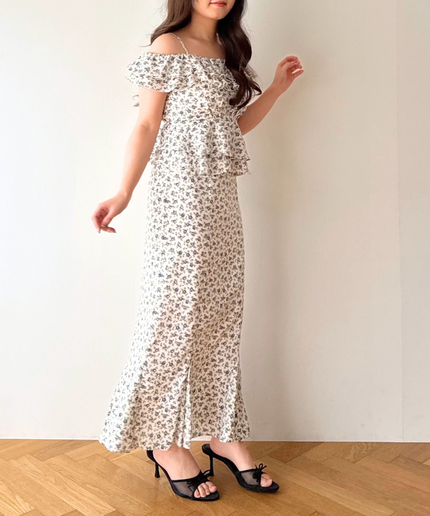 【予約】ローズマーメイドスカート