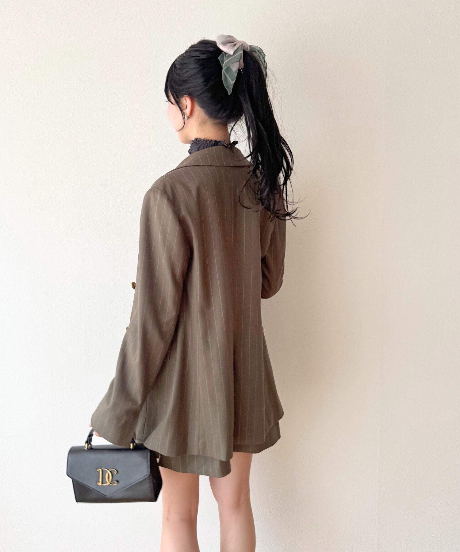 シアーシフォンフラワースカーフ