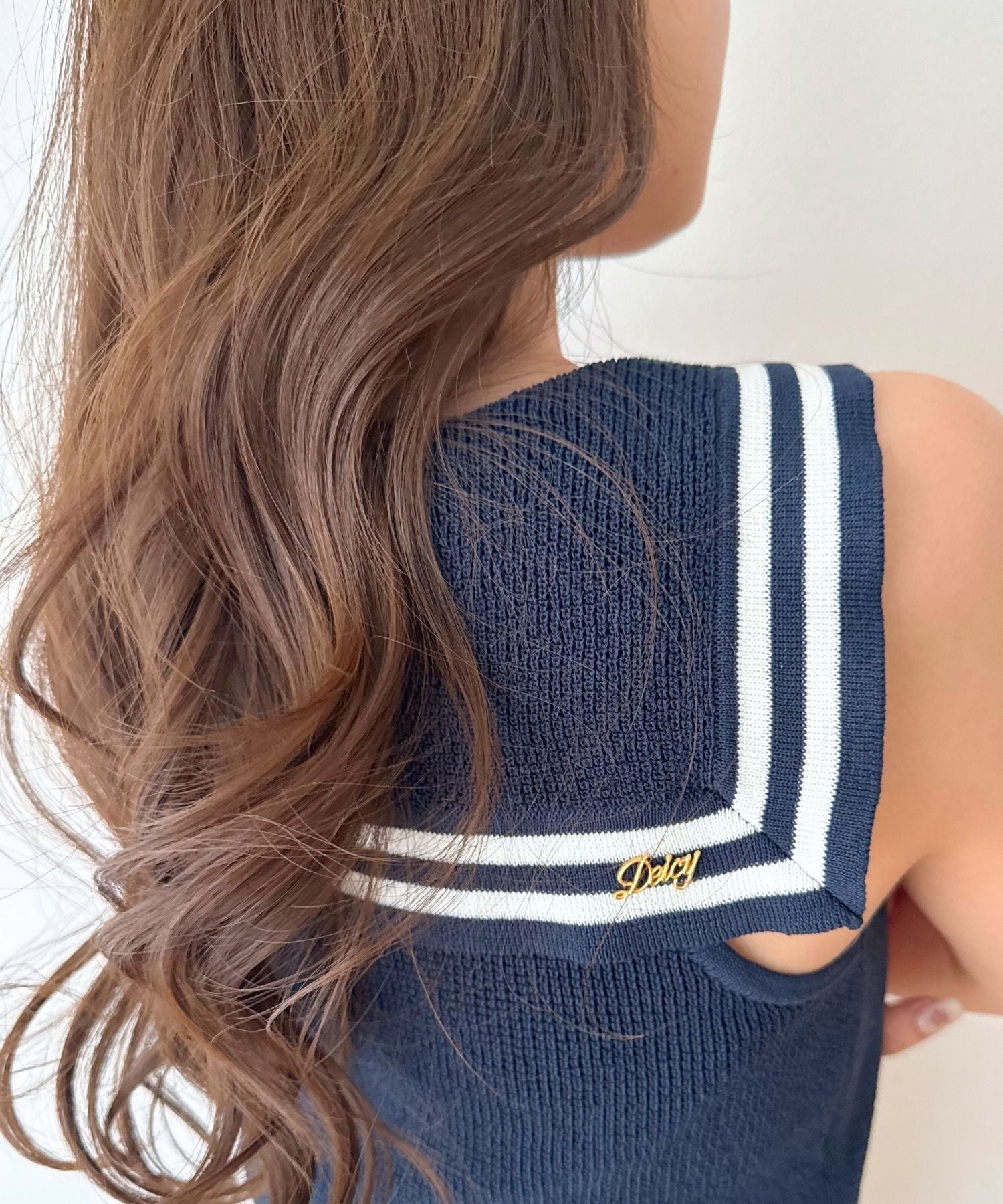 セーラーカラーマリンニット