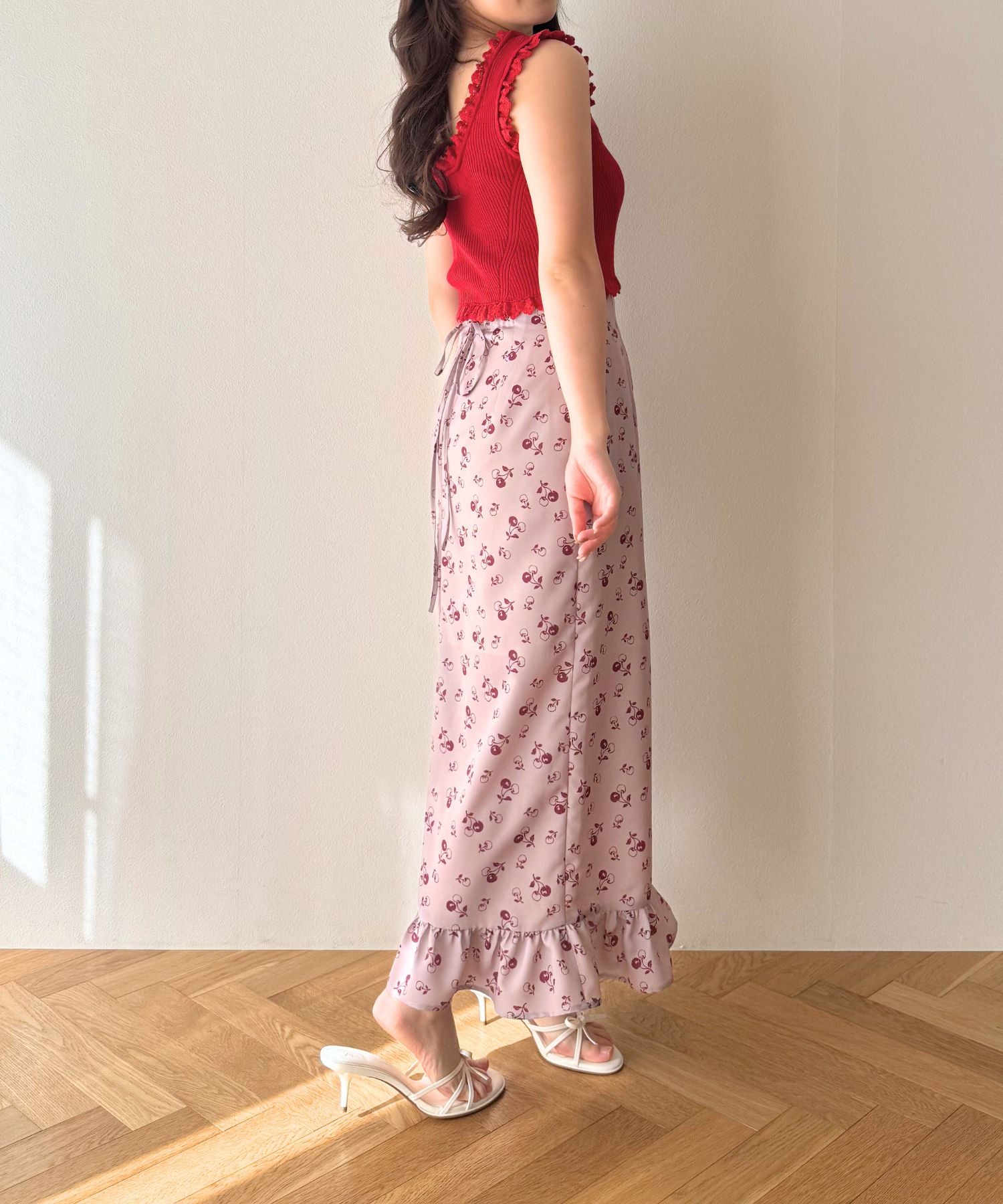 ヴィンテージチェリースカート