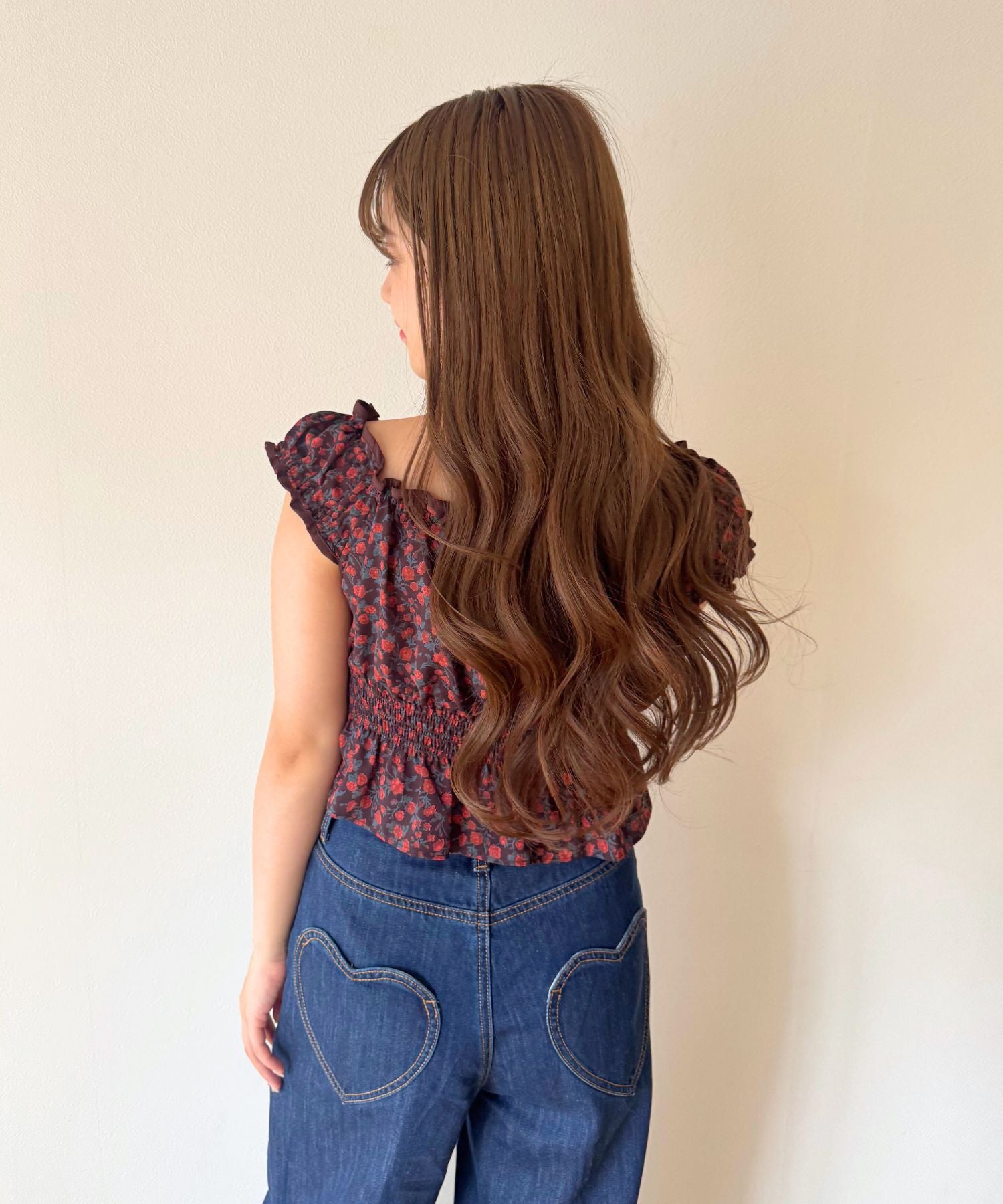 ヴィンテージローズブラウス