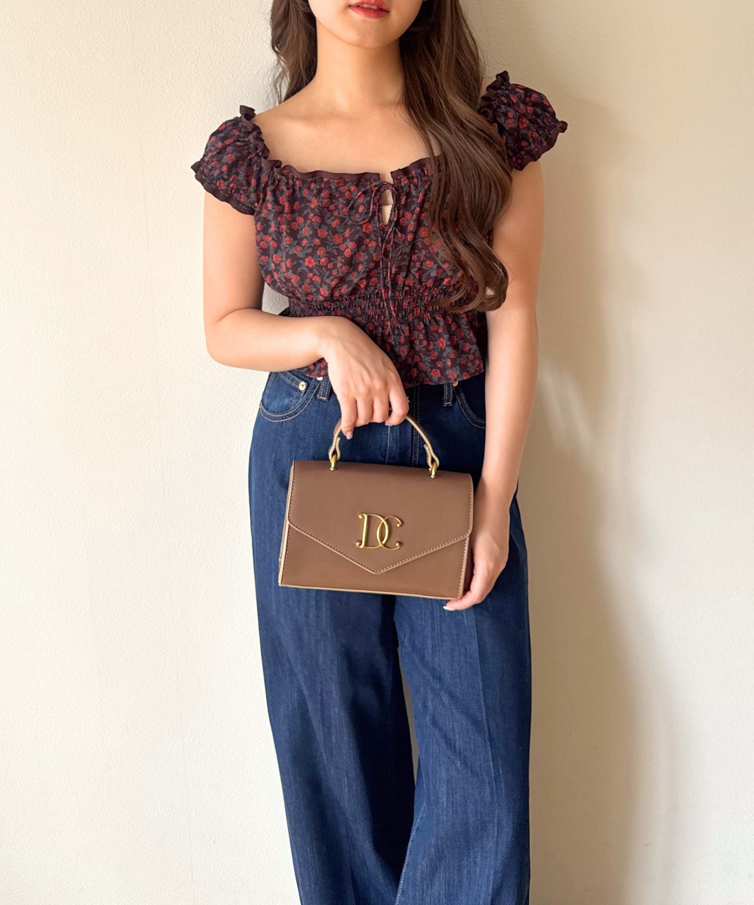 ヴィンテージローズブラウス