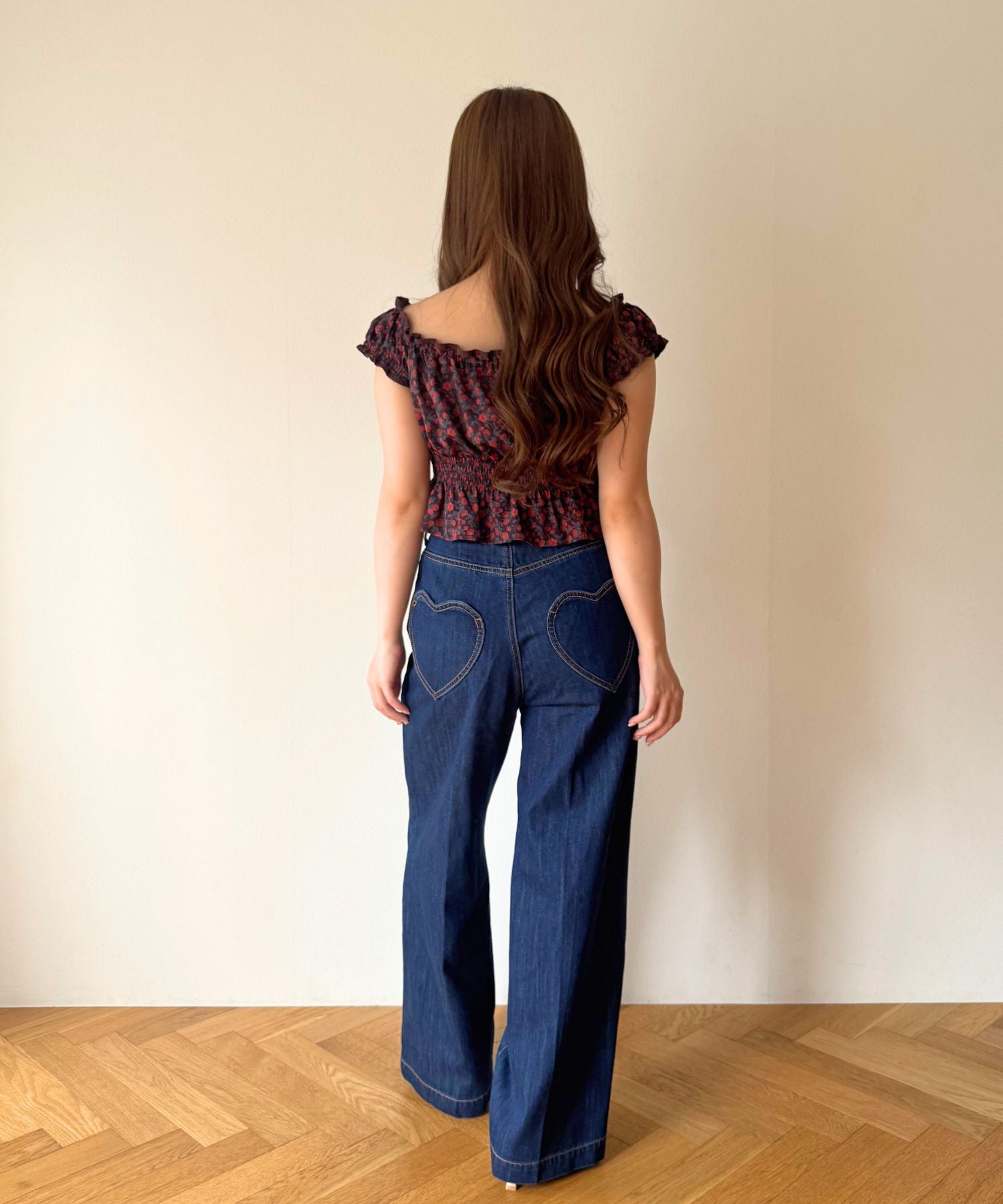 ヴィンテージローズブラウス