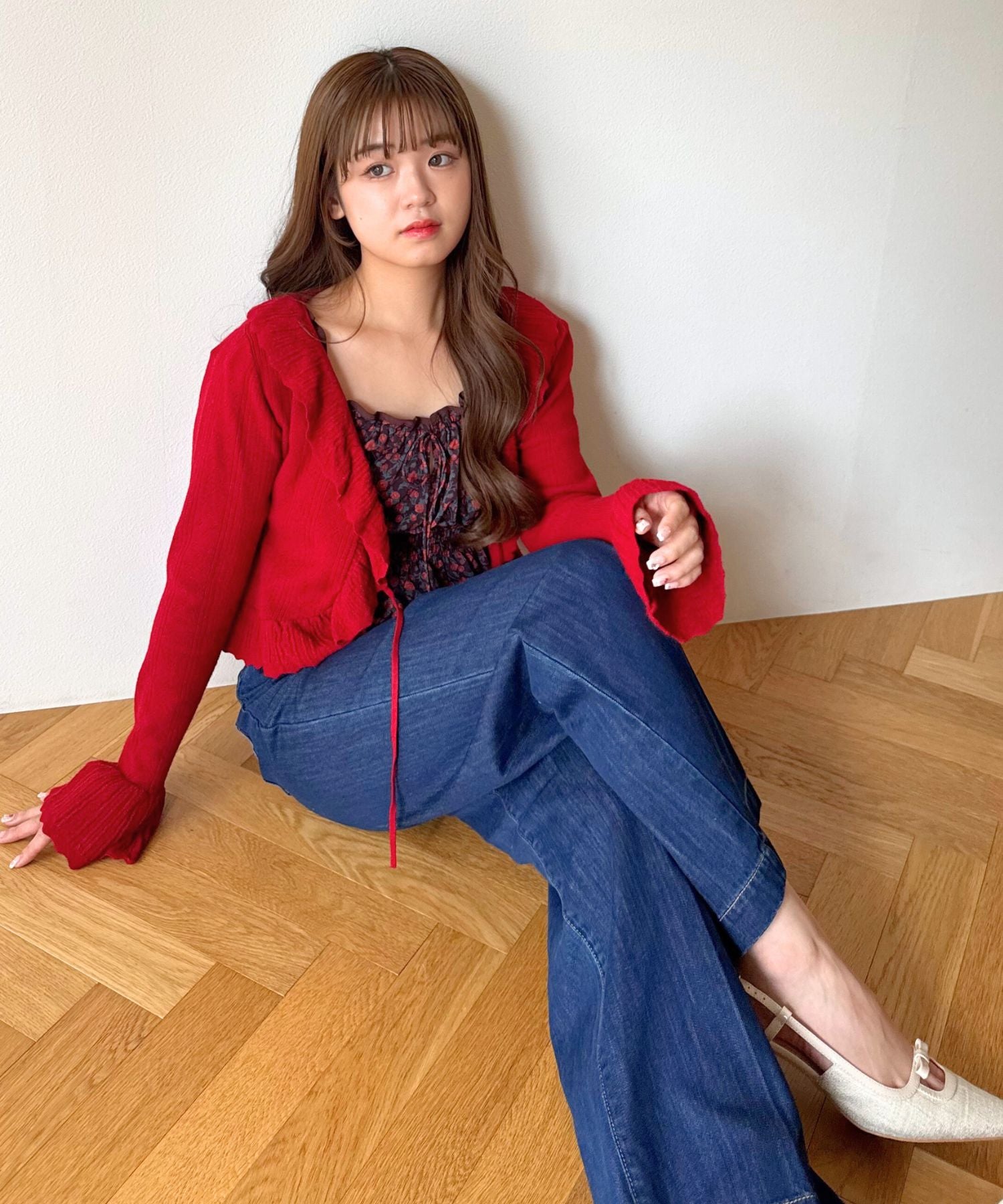 ヴィンテージローズブラウス