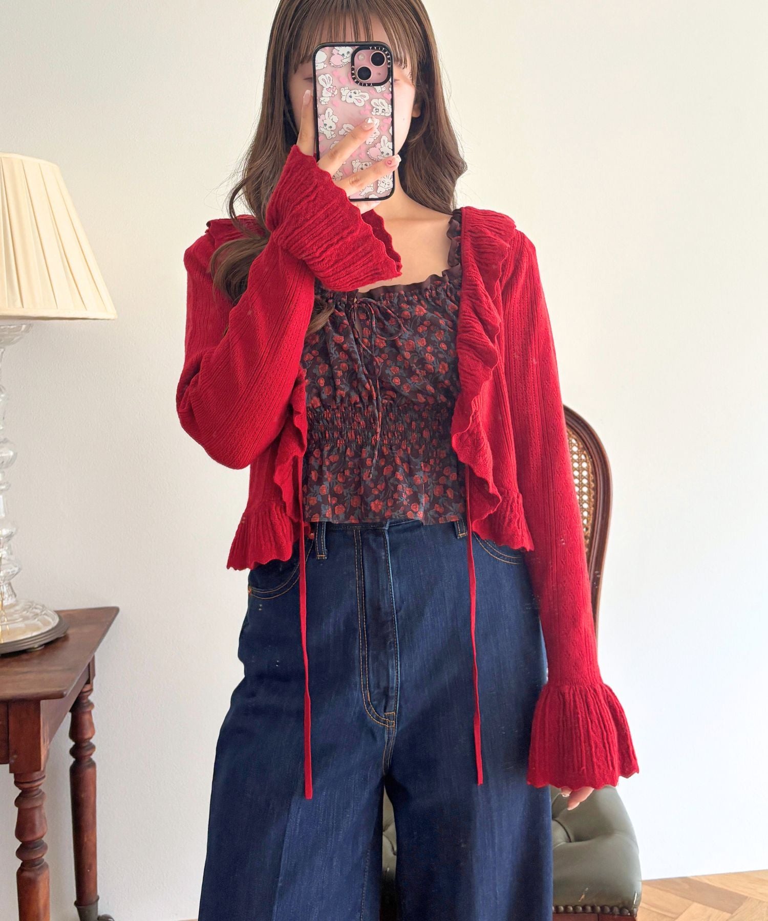 ヴィンテージローズブラウス