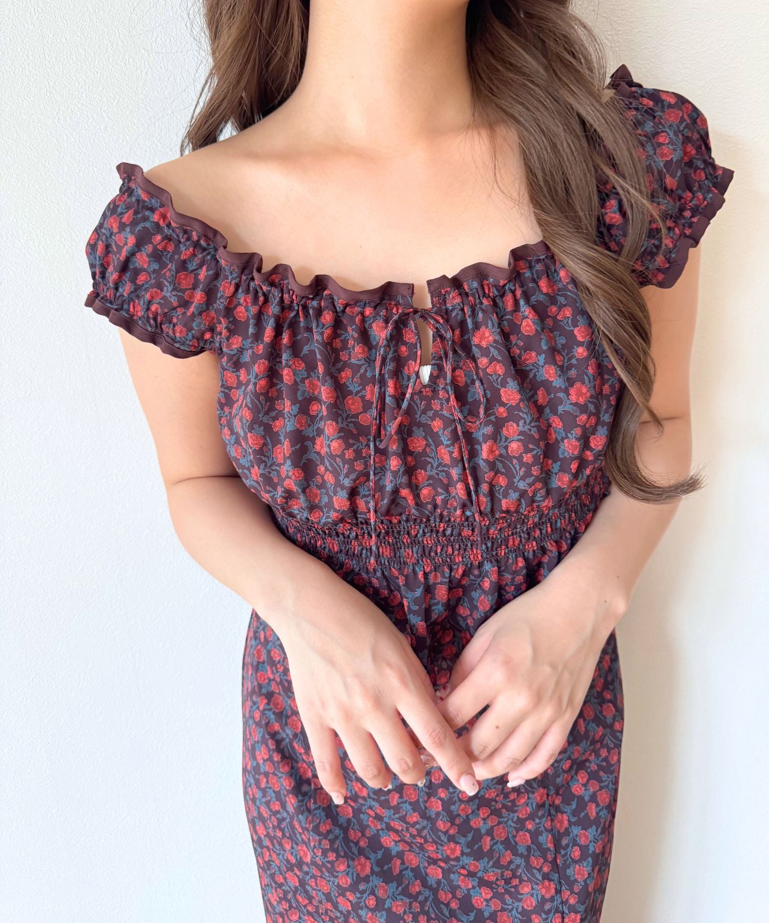 ヴィンテージローズブラウス