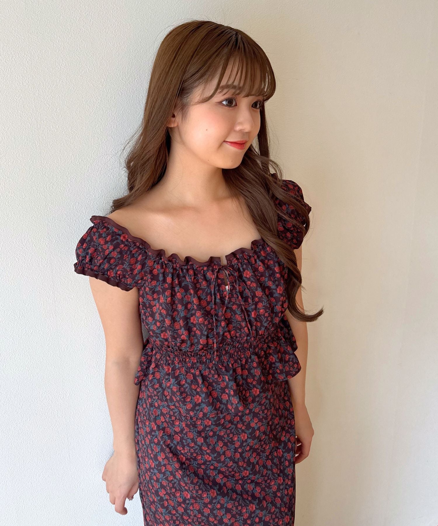 ヴィンテージローズブラウス