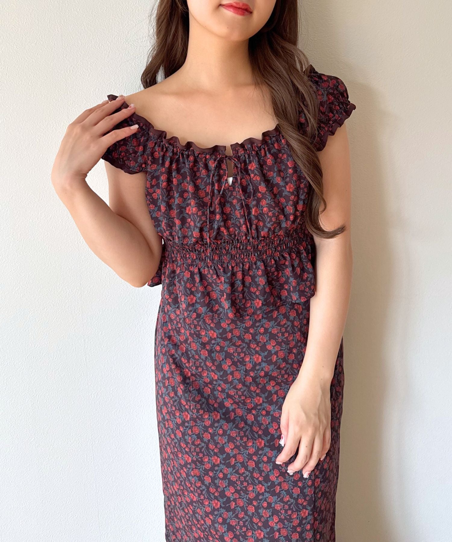 ヴィンテージローズブラウス