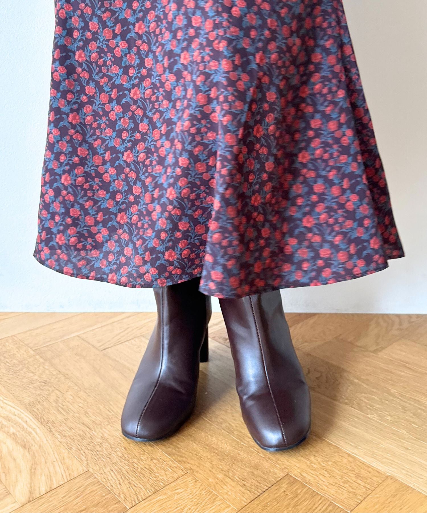 ヴィンテージローズフリルワンピース