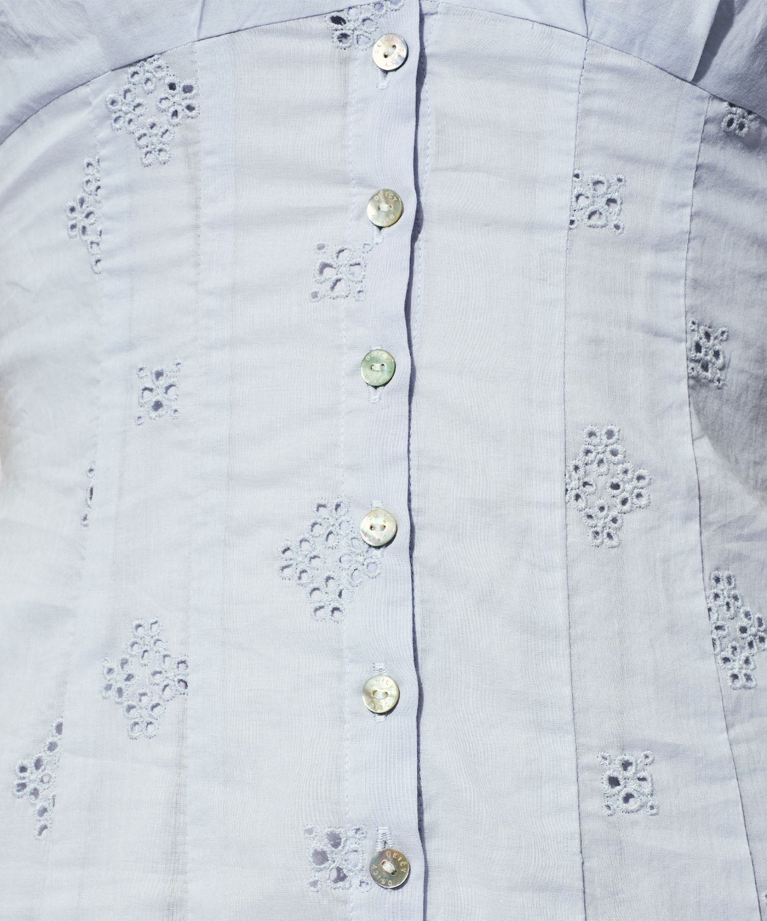 コットンボイルフラワーワンピース