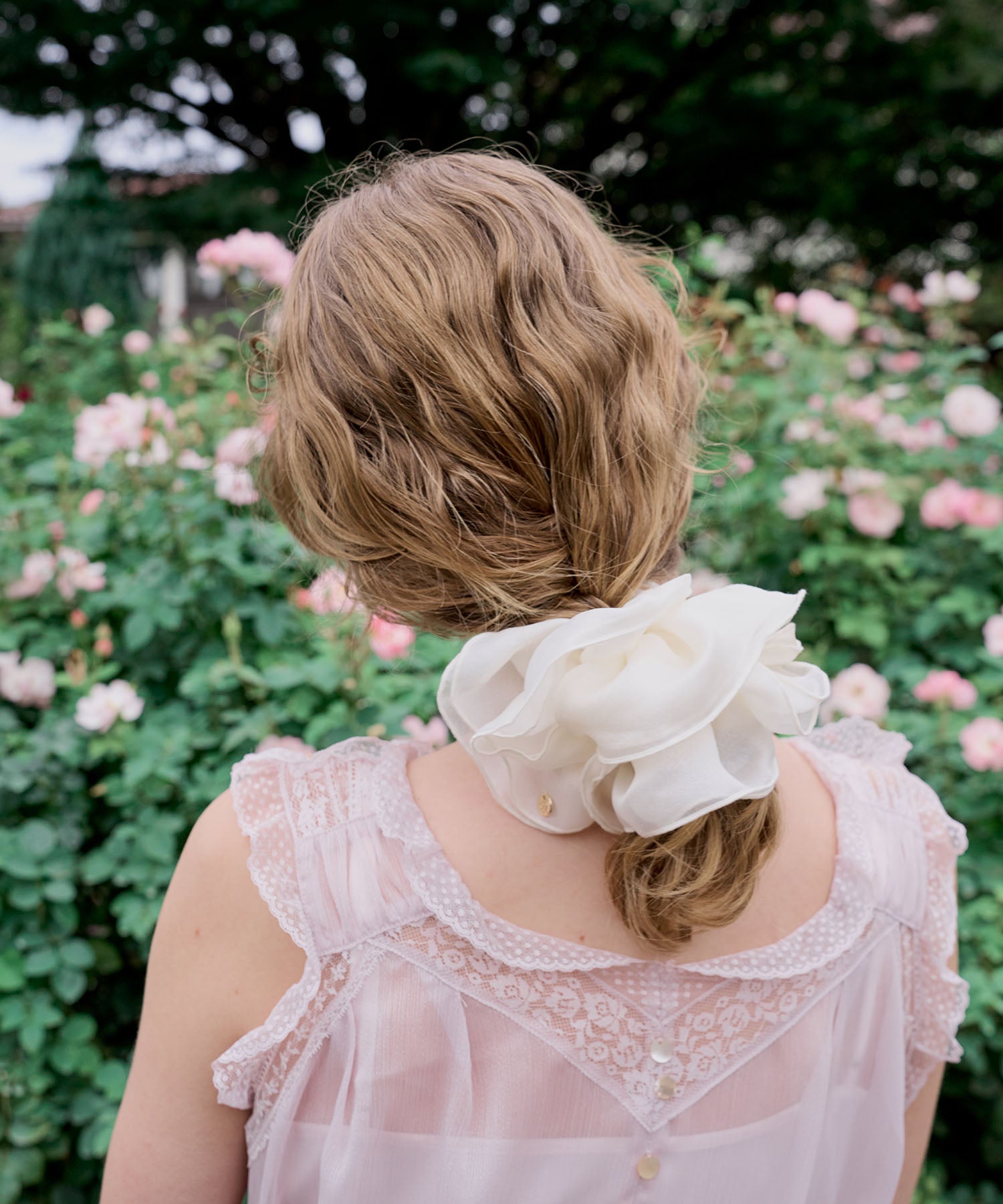 オーガンジーシュシュ