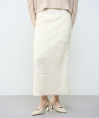 刺繡蕾絲半身裙