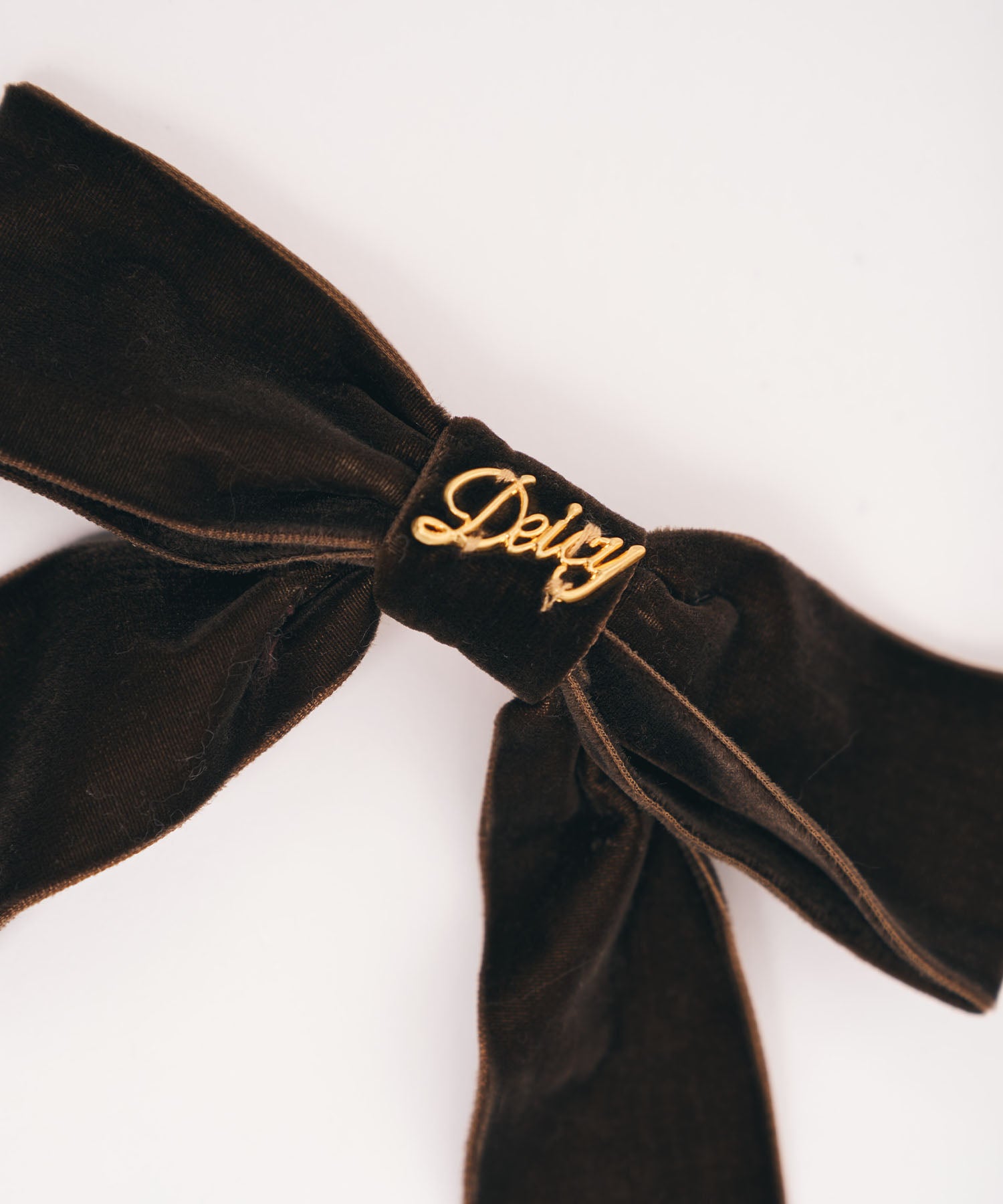 ベロアリボンバレッタ