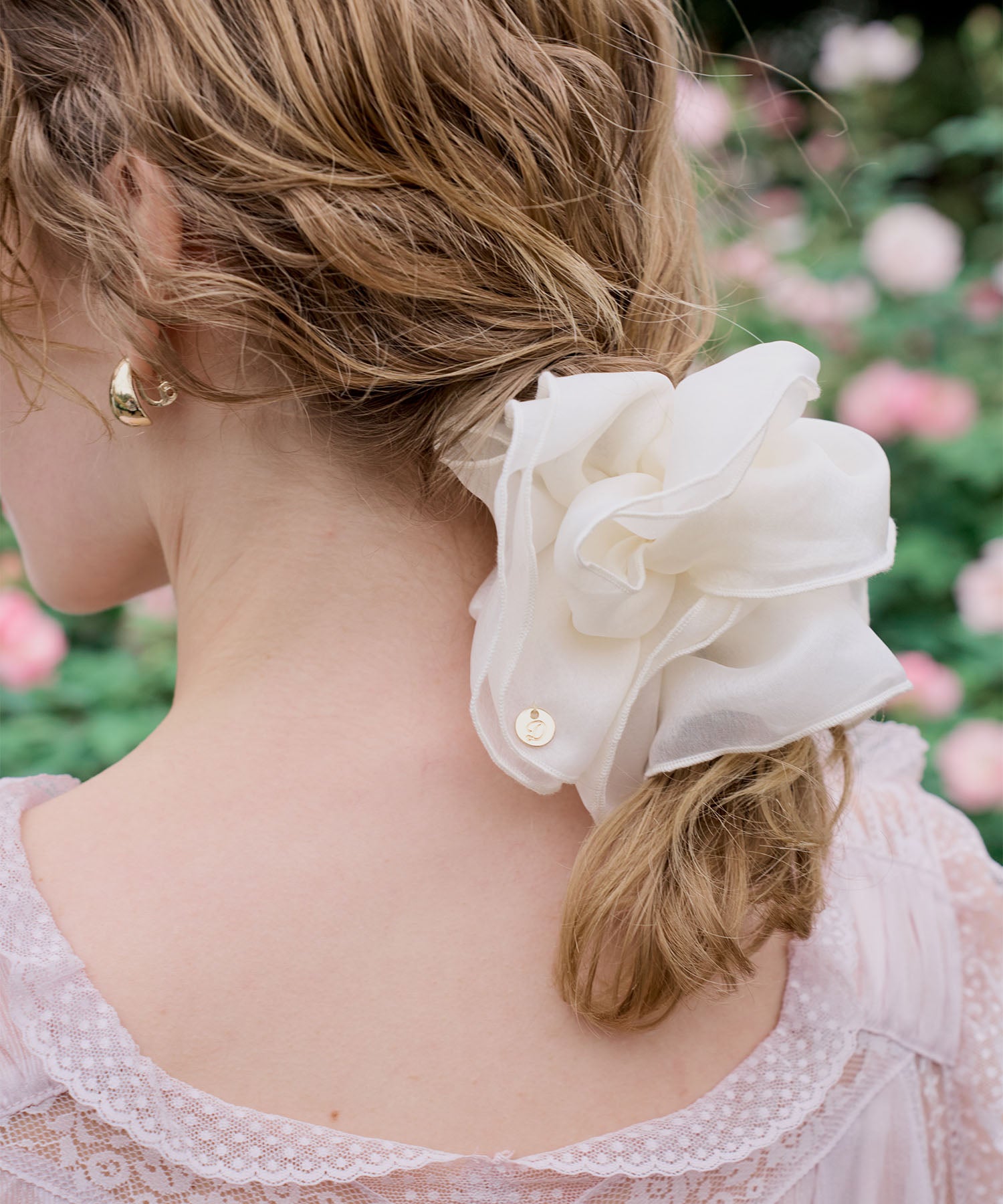 オーガンジーシュシュ