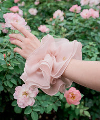 オーガンジーシュシュ