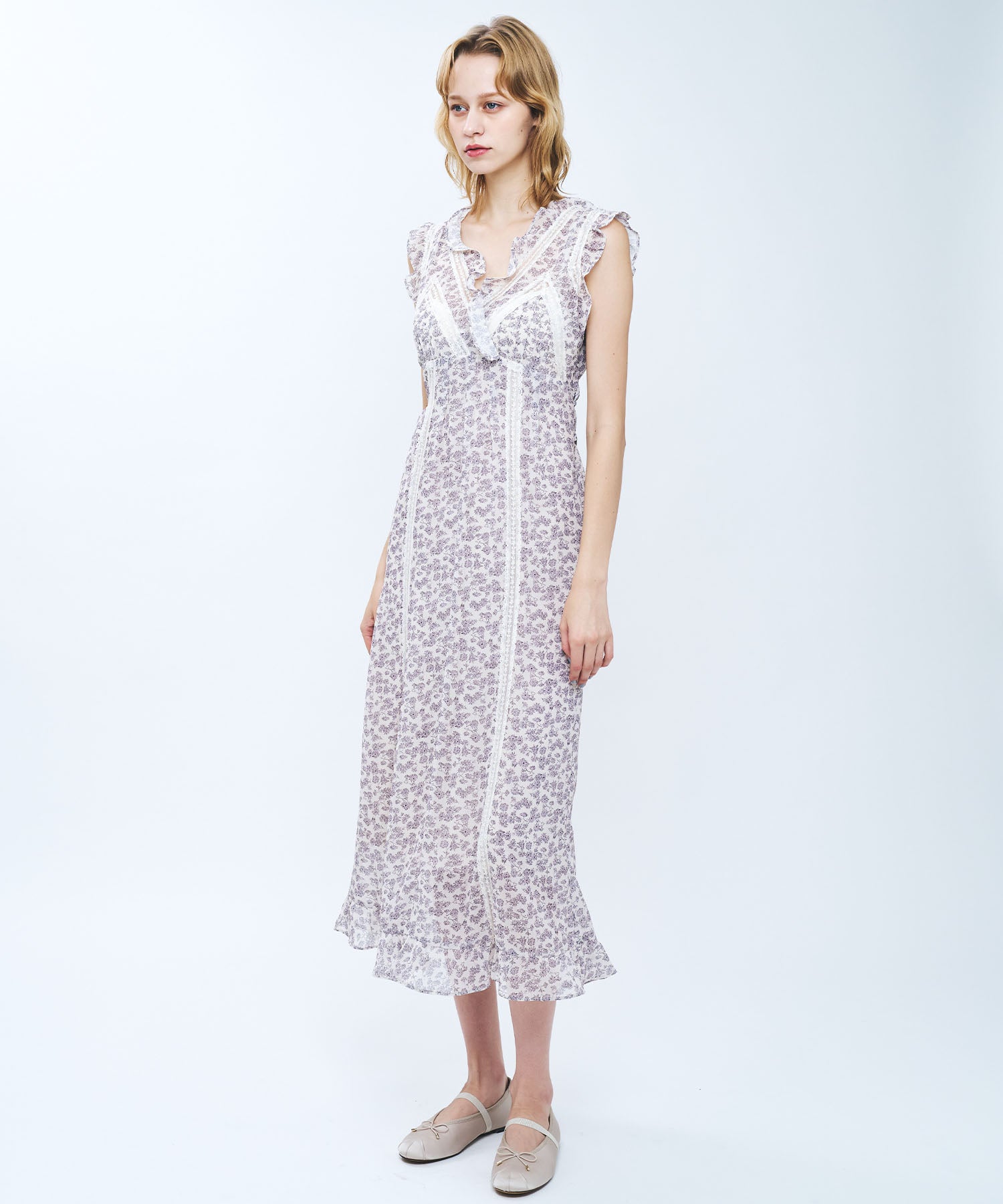 フルールレースMIXドレス