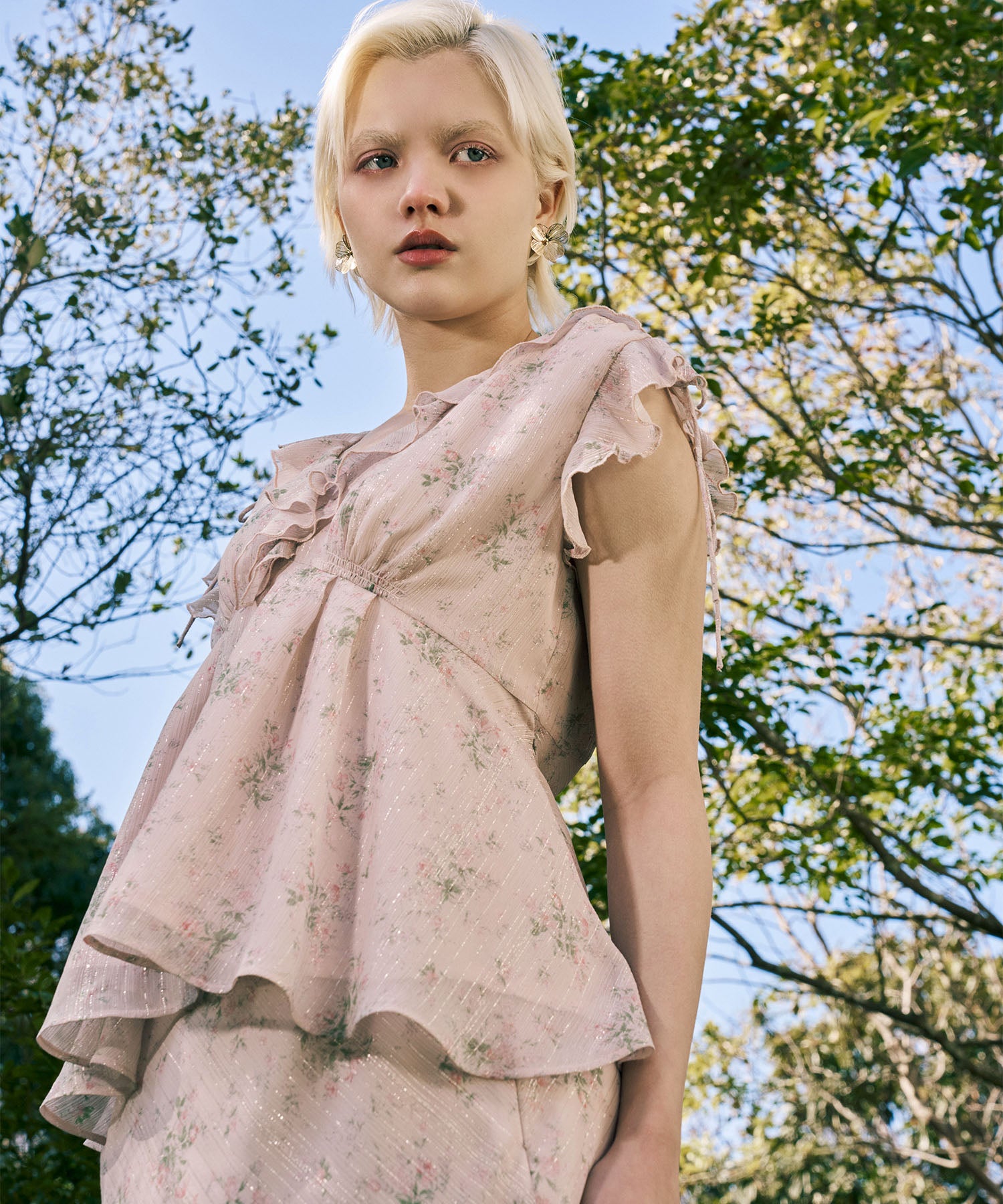 Eclat de Fleurブラウス