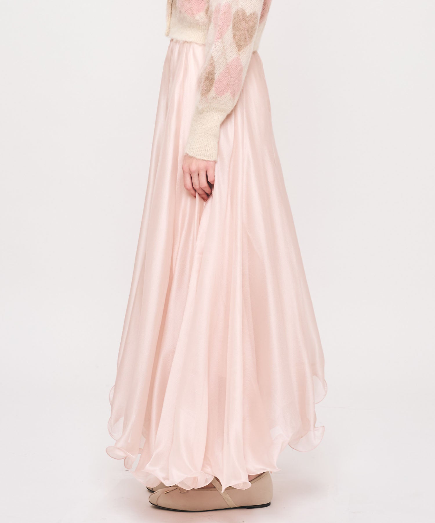 シアーフレアスカート