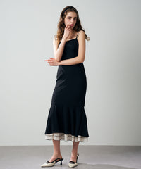 [Pre-order] Bicolor dot dress