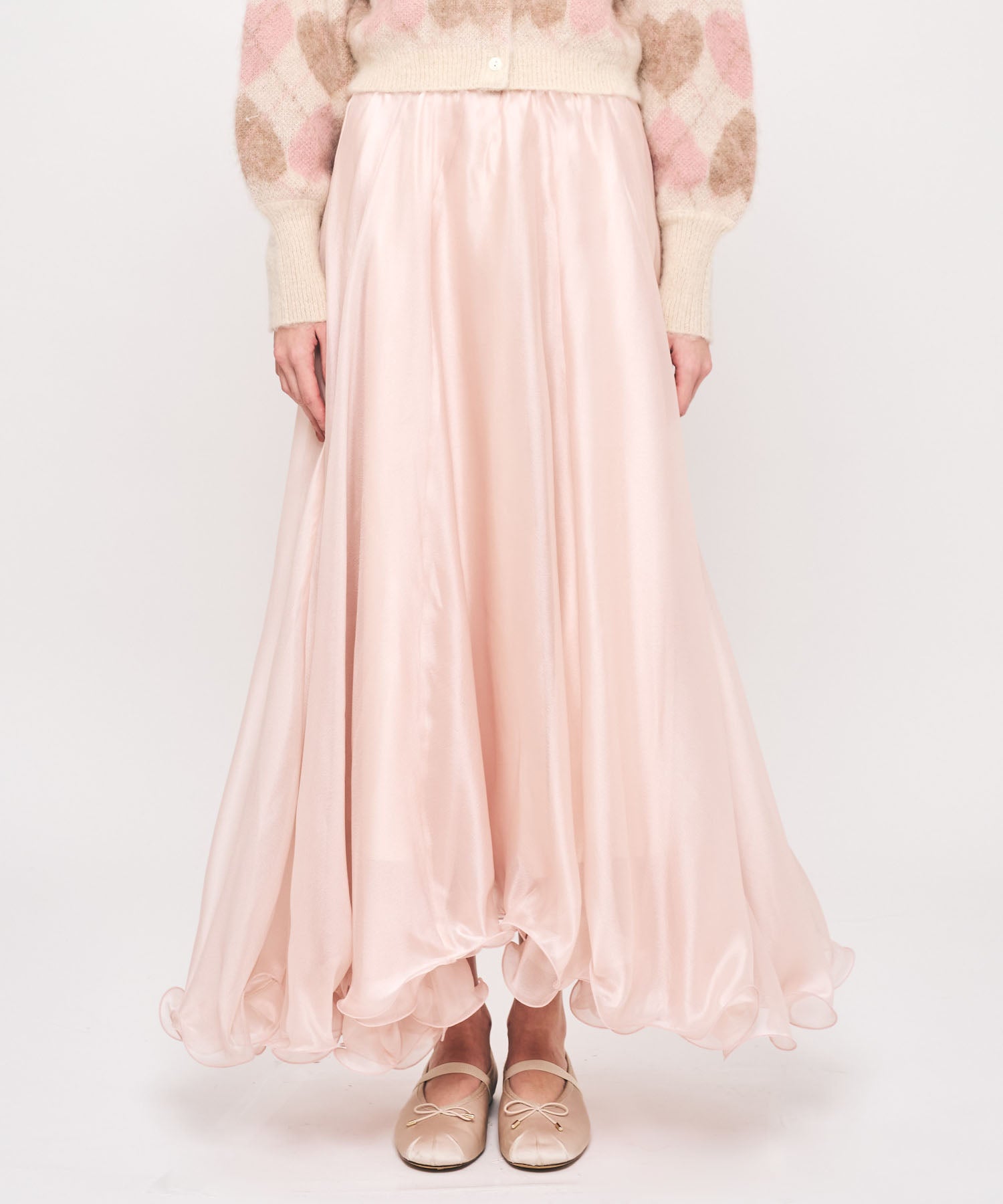 シアーフレアスカート