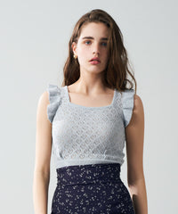 ラメブークレハートニット