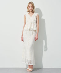 ケミカルレースマーメイドスカート