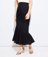 棉質蕾絲魚尾裙