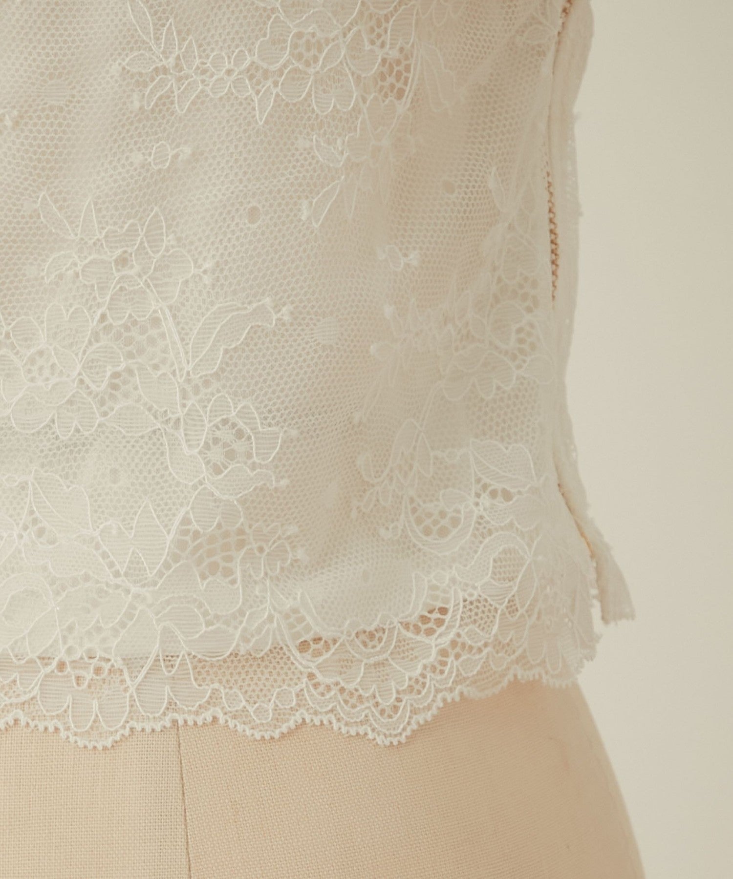 Lace bustier