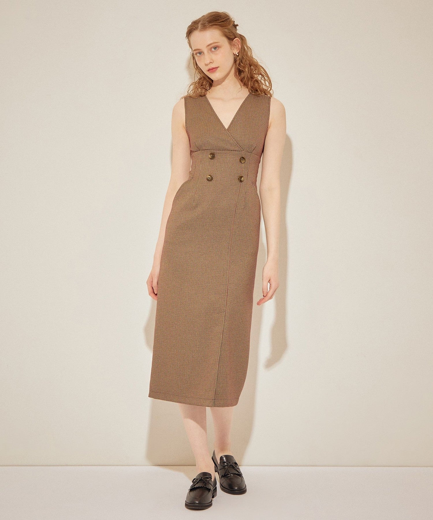 Back lace-up jumper skirt