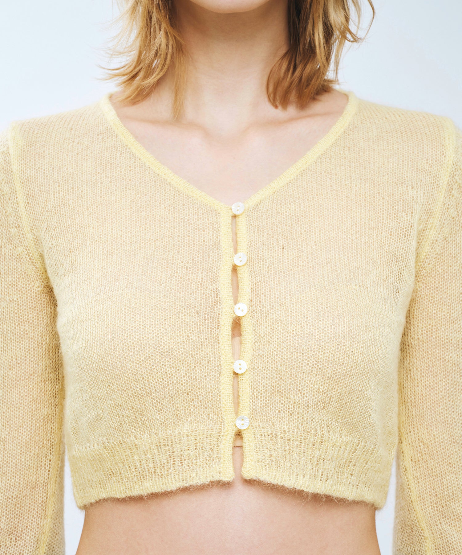 【予約】キッドモヘヤシアーカーディガン