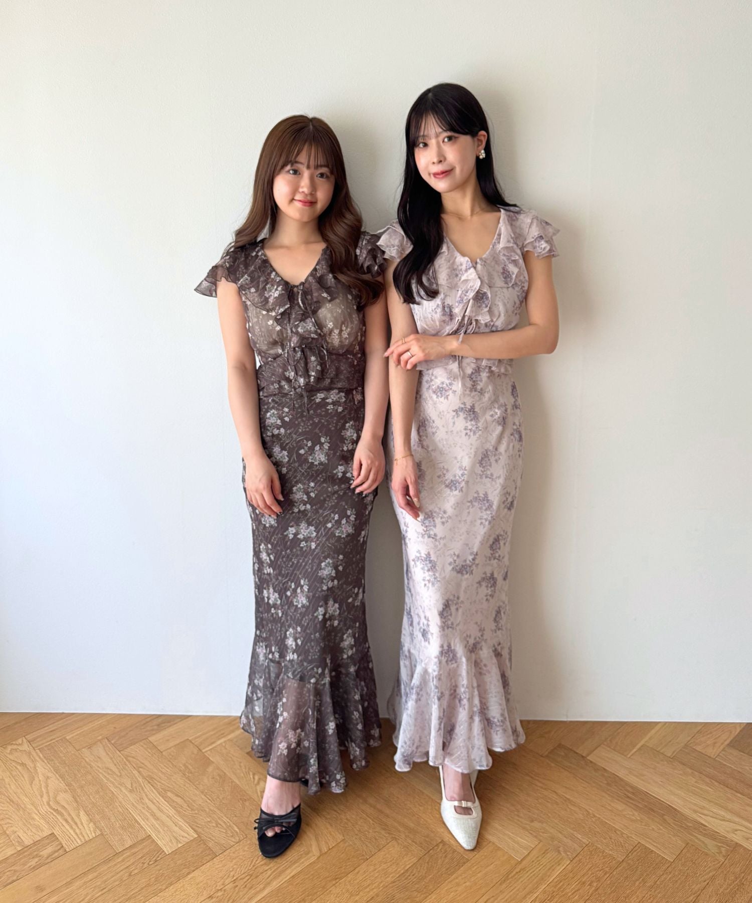 Violetteラメシフォンブラウス