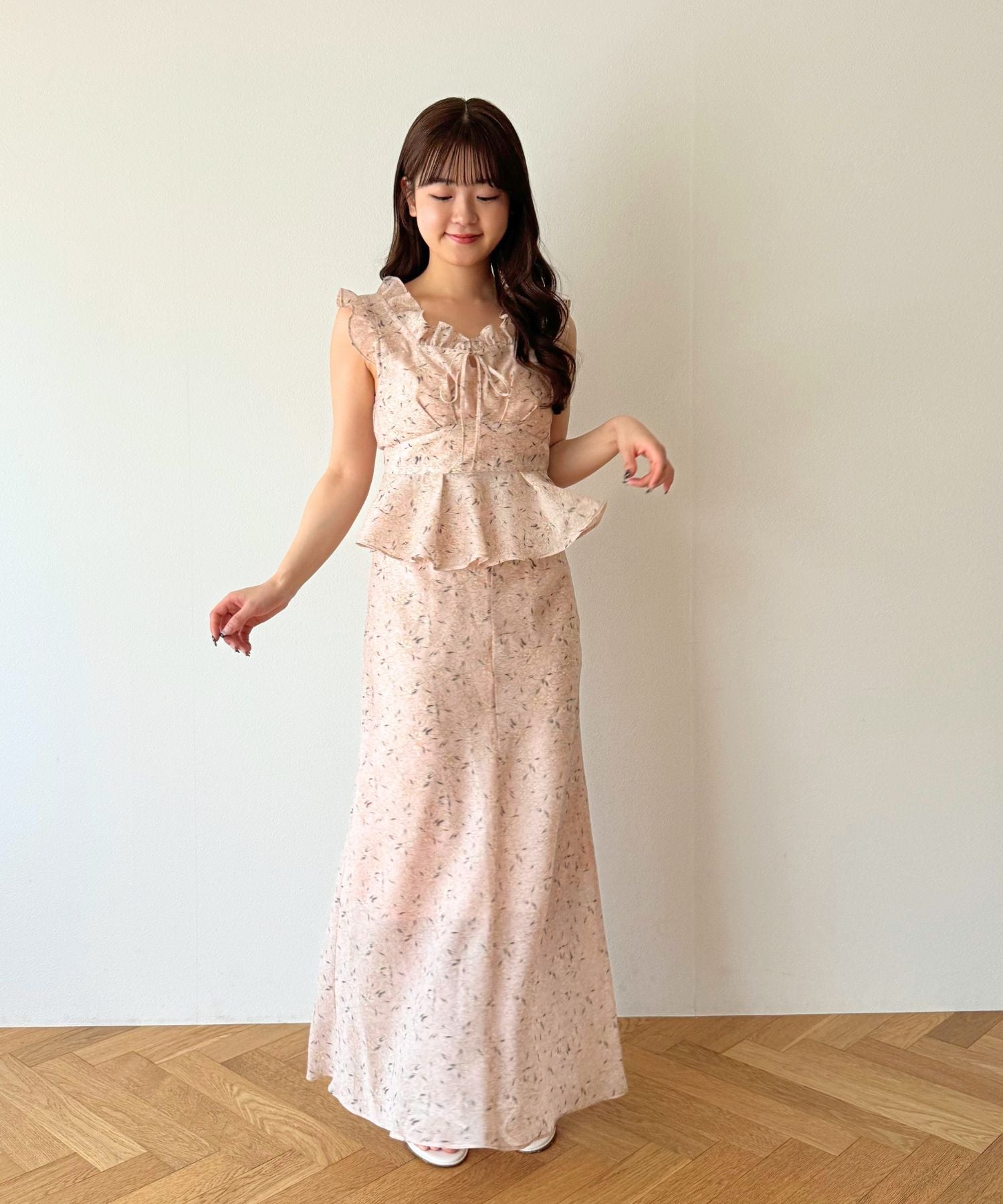 25th フラワーシャワーブラウス