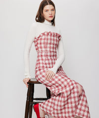 ループチェックビスチェ