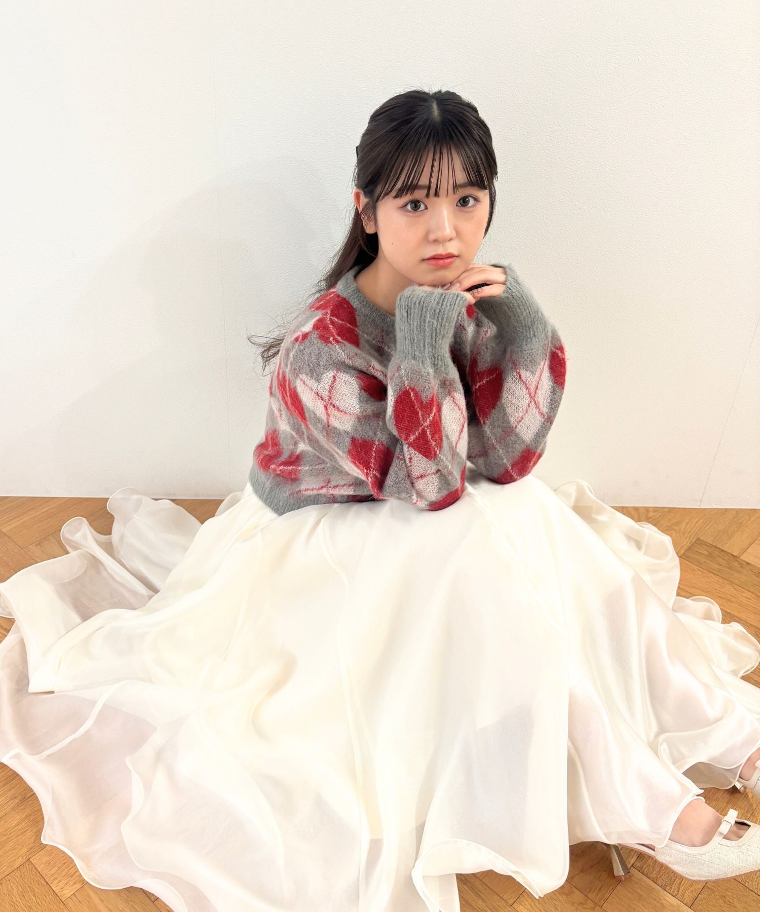 シアーフレアスカート