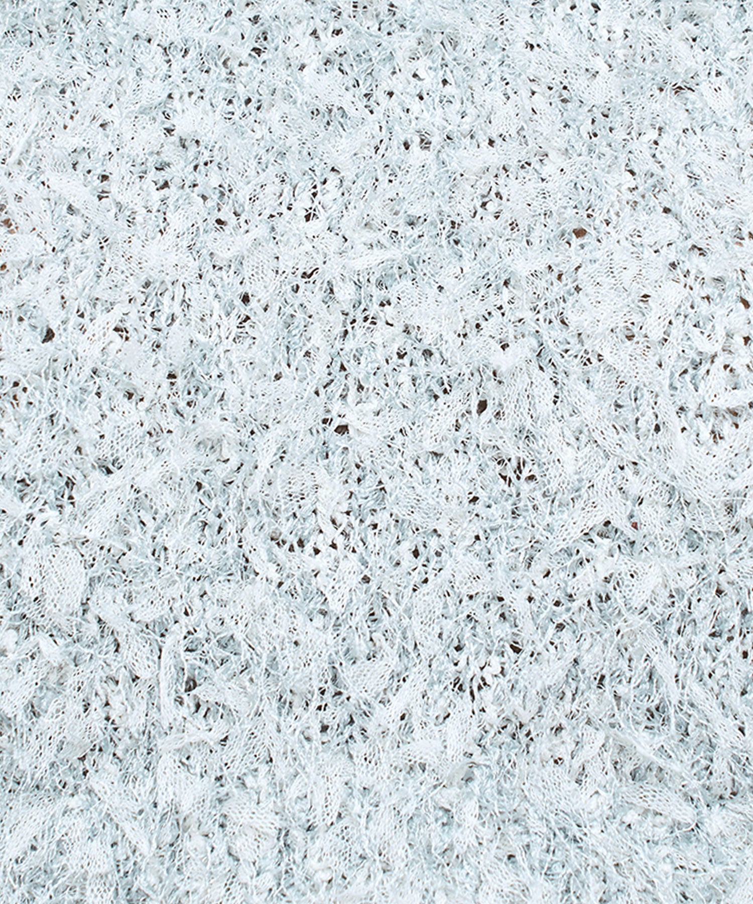 リボンシャギーカラーニット