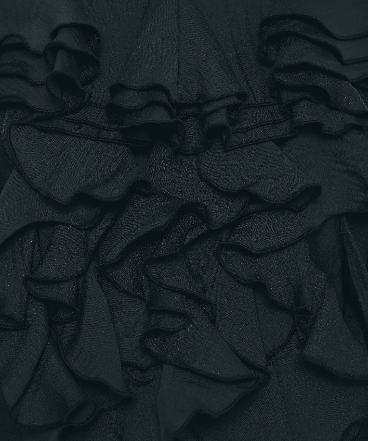 【予約】シアーフレアフリルブラウス