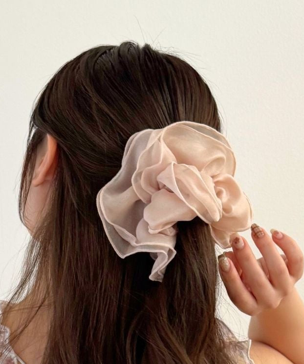 オーガンジーシュシュ