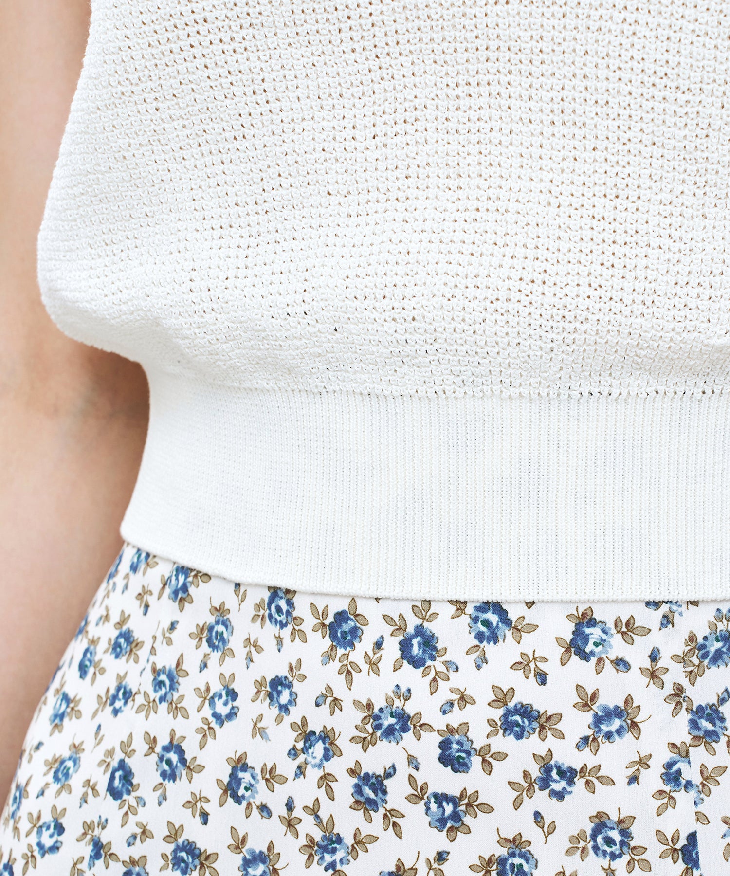 セーラーカラーマリンニット