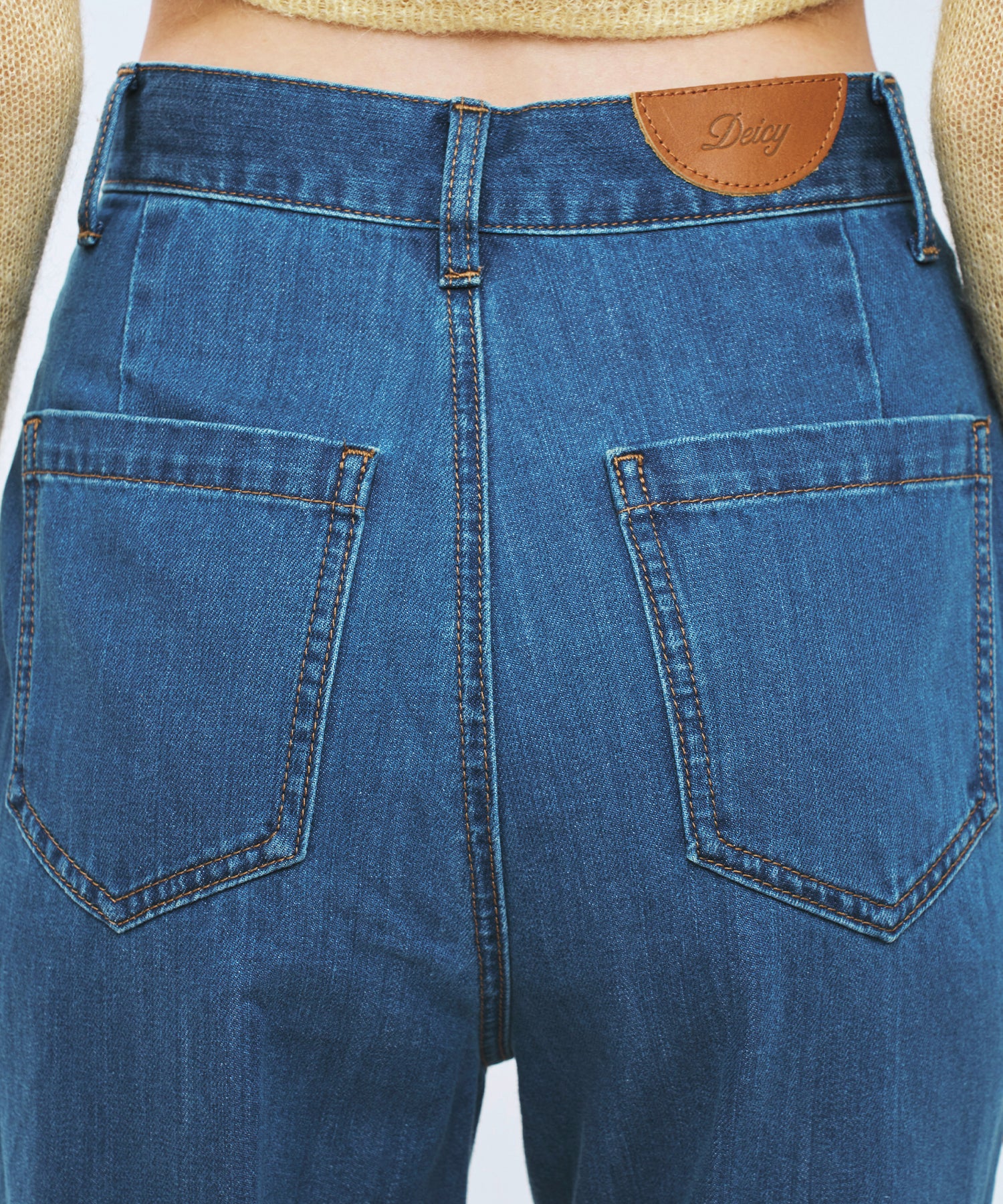 【予約】パッチポケットデニムパンツ