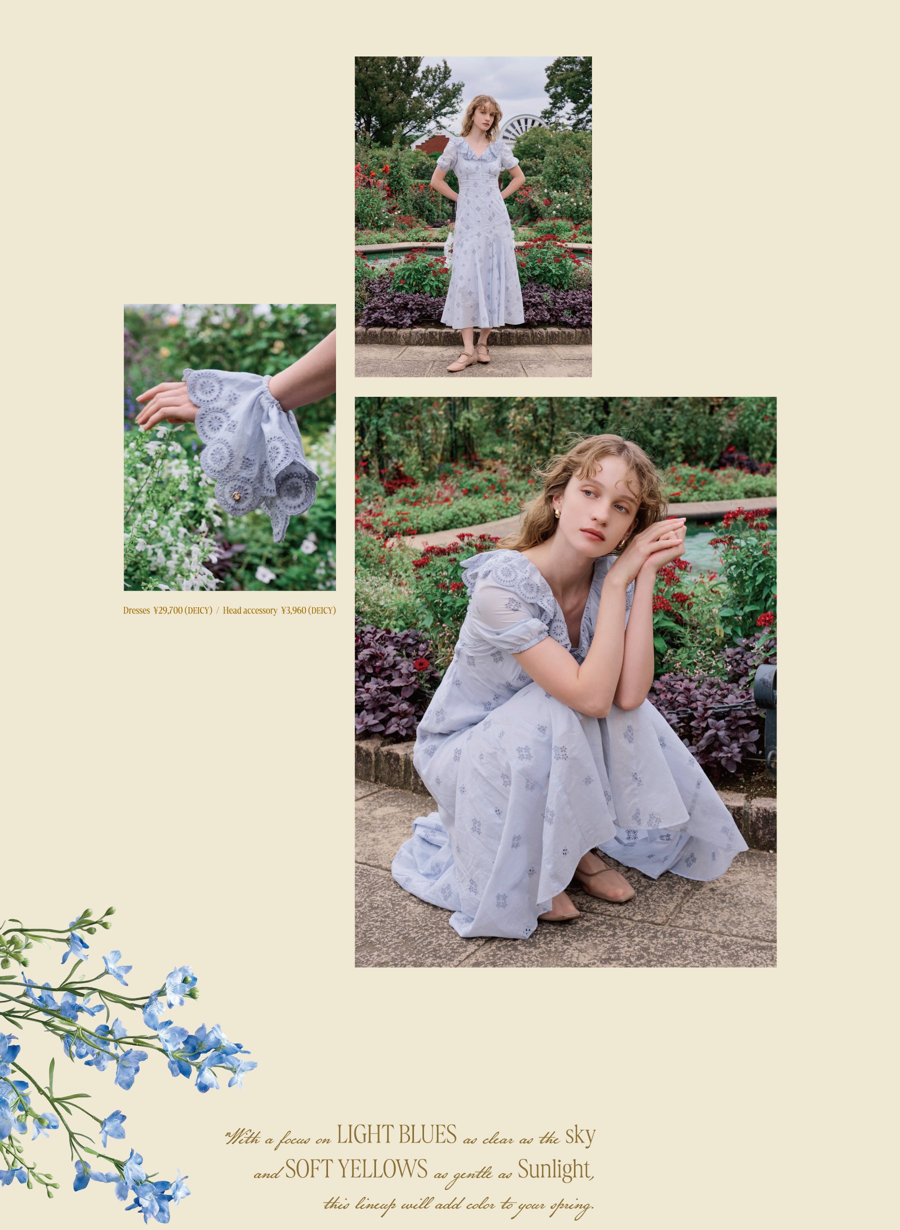 deicy デイシー パームツリー セットアップ 限定色 2024 Spring & Summer Collection Catalog