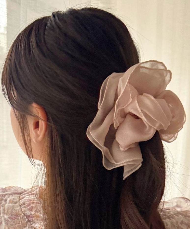 オーガンジーシュシュ