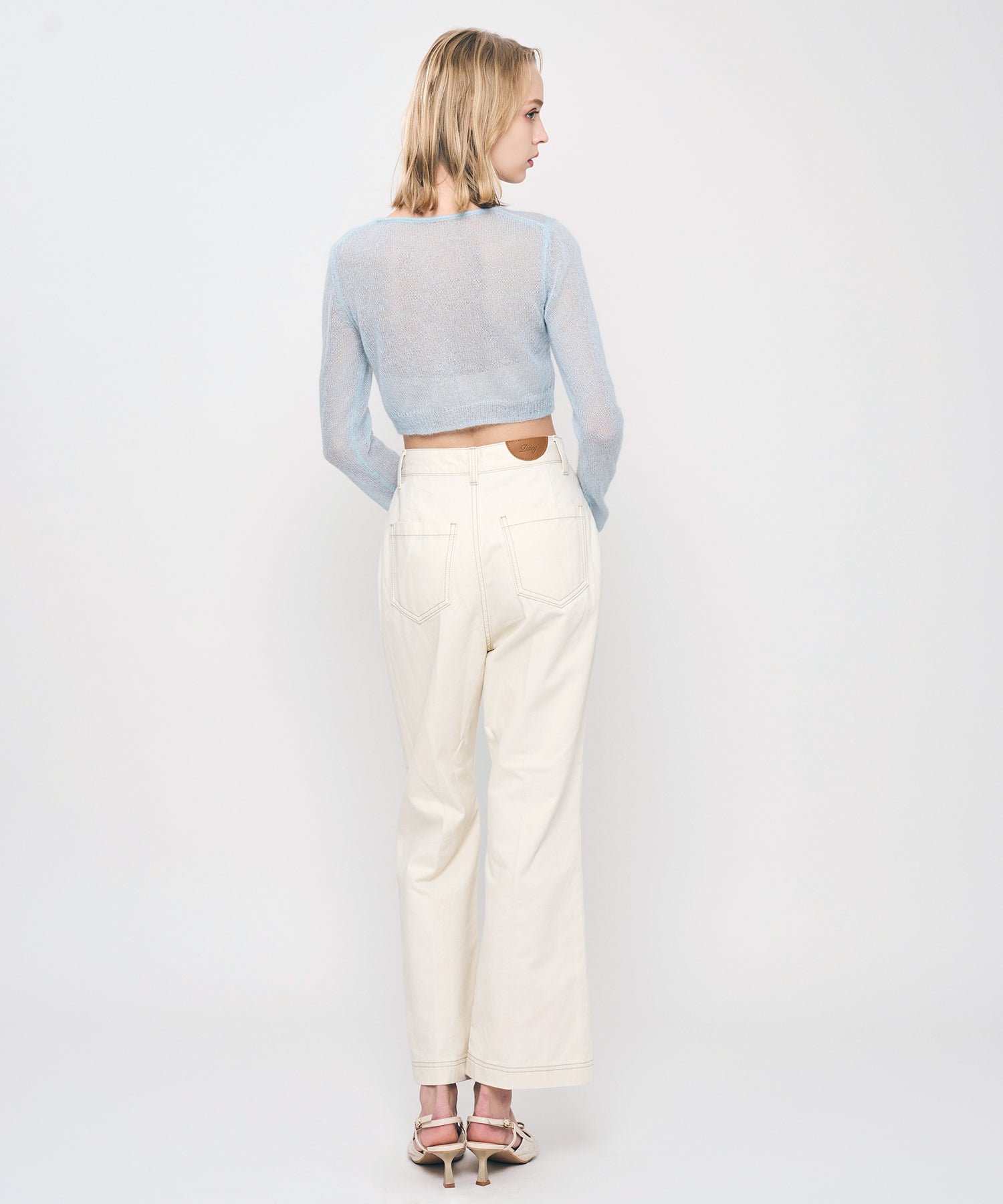 DEICY MECOUTURE キッドモヘヤシアーカーディガン キッドモヘヤシアーカーディガン