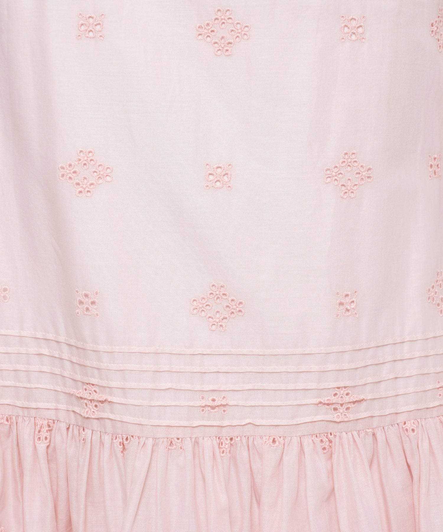 コットンボイルフラワースカート