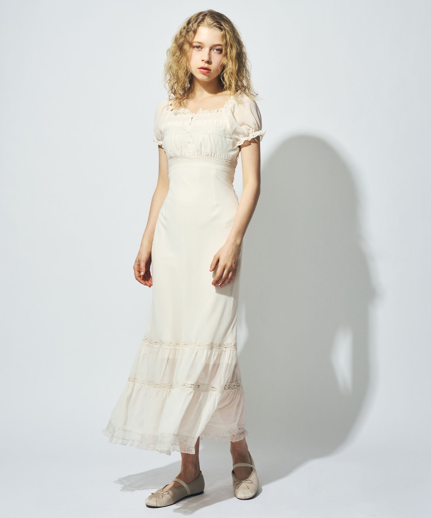 【予約】2wayオフショルシフォンドレス